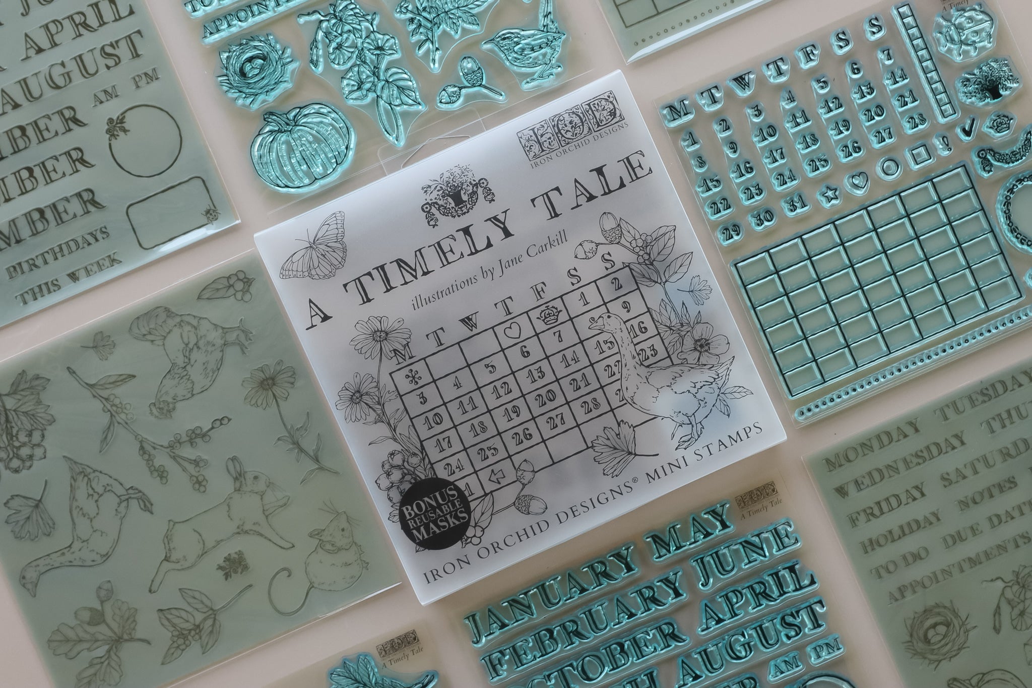 IOD A Timely Tale Stamp 6x6 Boxed Set