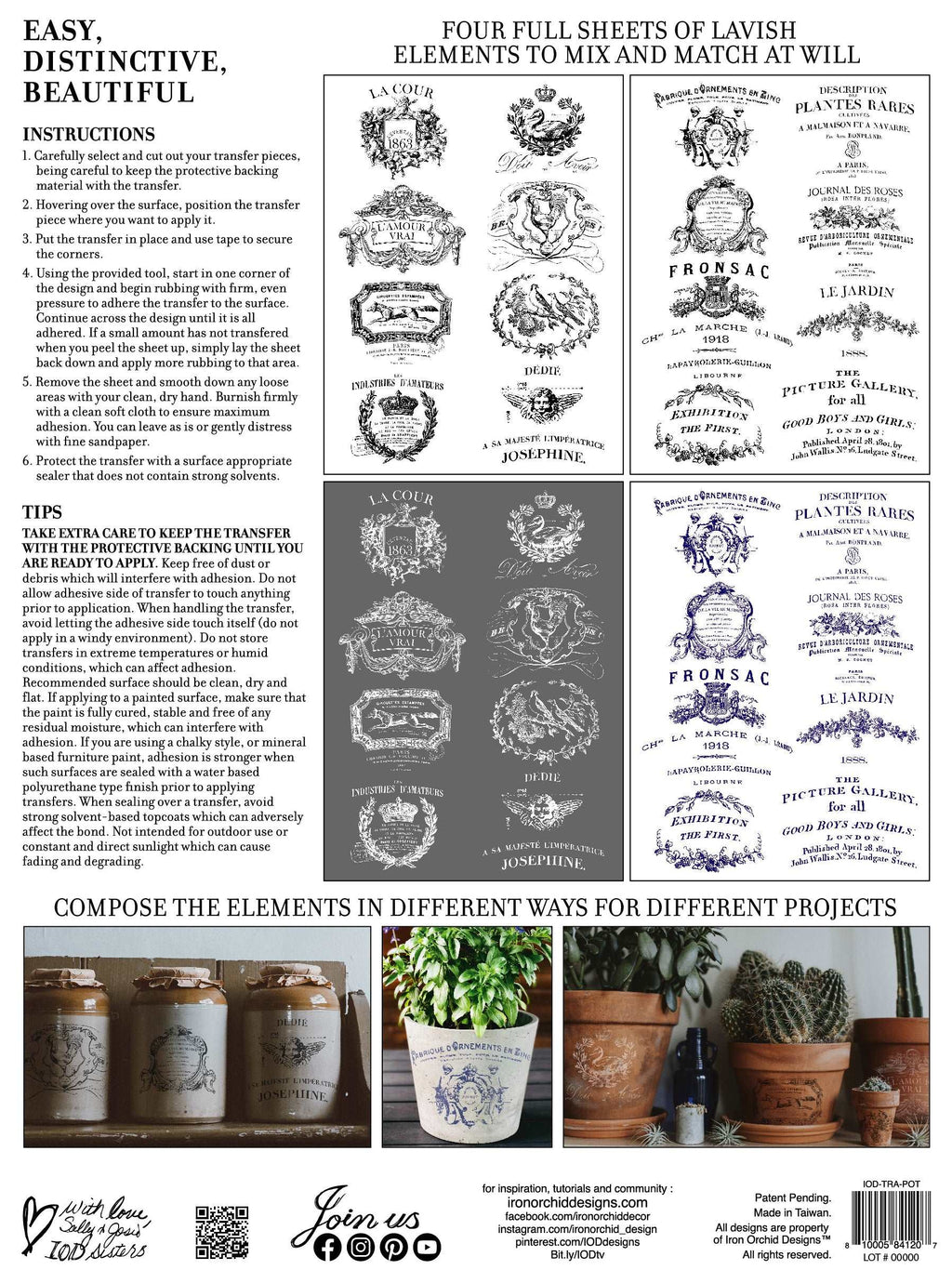 Traditional Pots Transfer