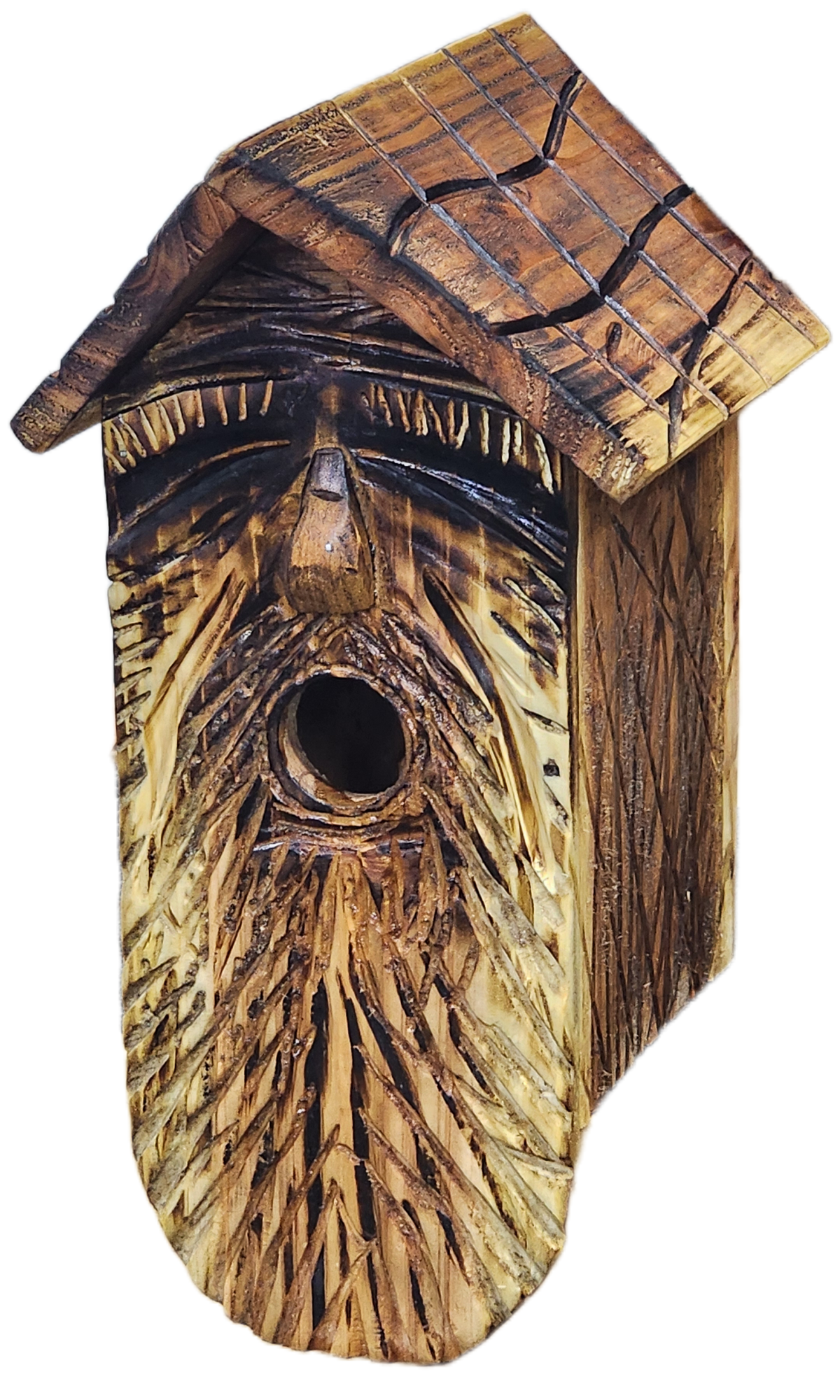 Wood Spirit Birdhouse