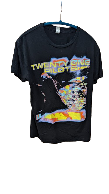 Twenty One Pilots On Stage T Shirt M - Blue Moon Vintage Mercantile