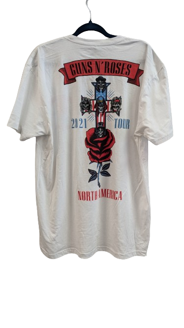 Guns & Roses 2021 Tour North America XL - Blue Moon Vintage Mercantile