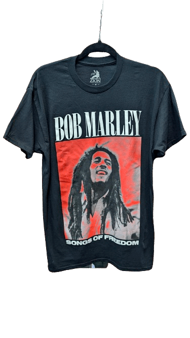 Bob Marley Song of Freedom T-Shirt SZ: MD - Blue Moon Vintage Mercantile