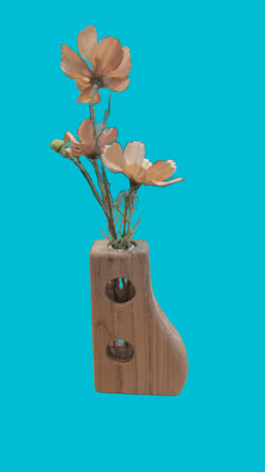 Maple 2 Hole Bud Vase