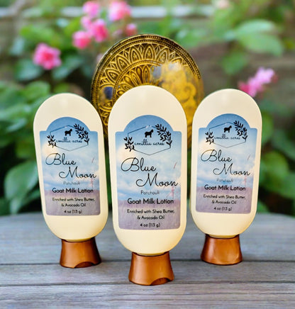 Blue Moon Exclusive Handmade Goat Milk Lotion by: Amillia Acres - Blue Moon Vintage Mercantile