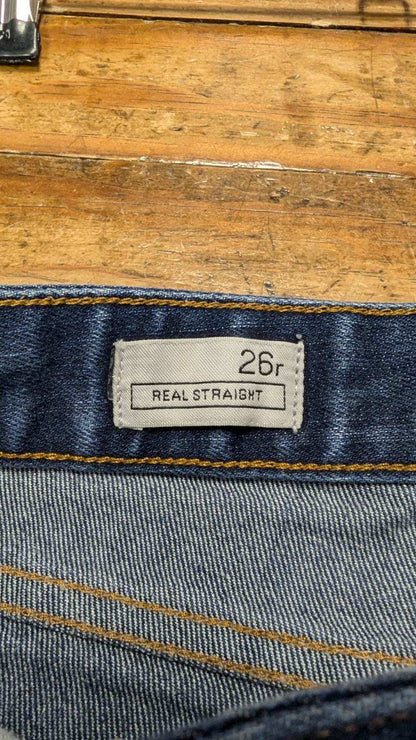 Gap Real Straight 1969 Jeans SZ: 26R - Blue Moon Vintage Mercantile