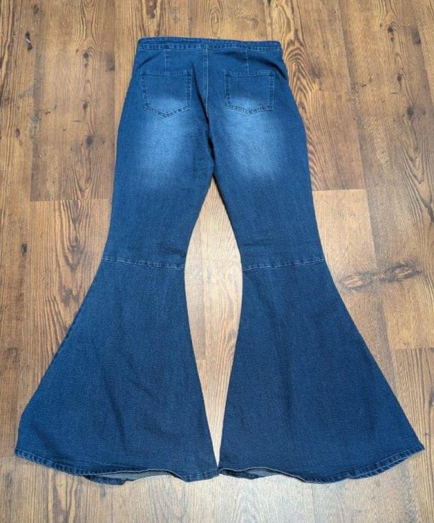 Toast Bell Bottoms SZ:  LG - Blue Moon Vintage Mercantile