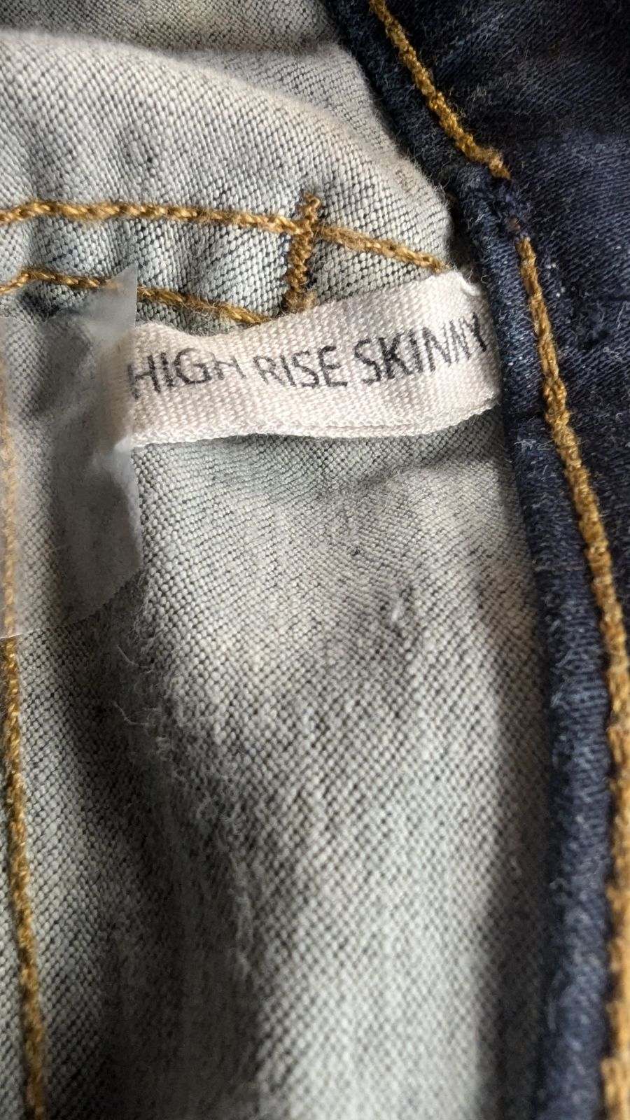 High Rise Skinny Jeans SZ: 24 by rag & bone - Blue Moon Vintage Mercantile