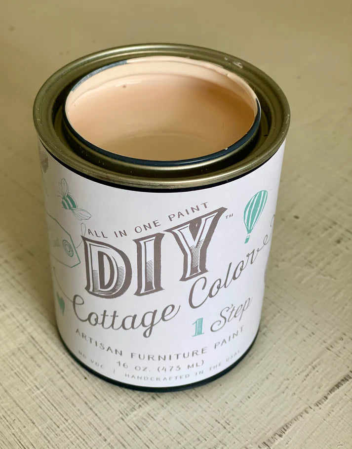 DIY Cottage Color- Vintage Pink - Pint – Blue Moon Vintage Mercantile