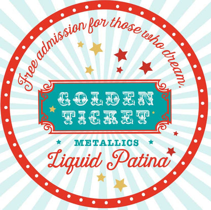 DIY Golden Ticket Patina - Blue Moon Vintage Mercantile