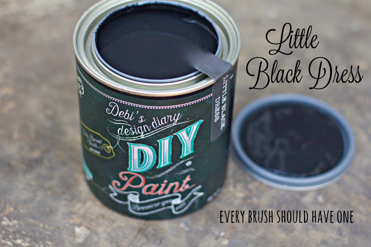 DIY Little Black Dress Paint